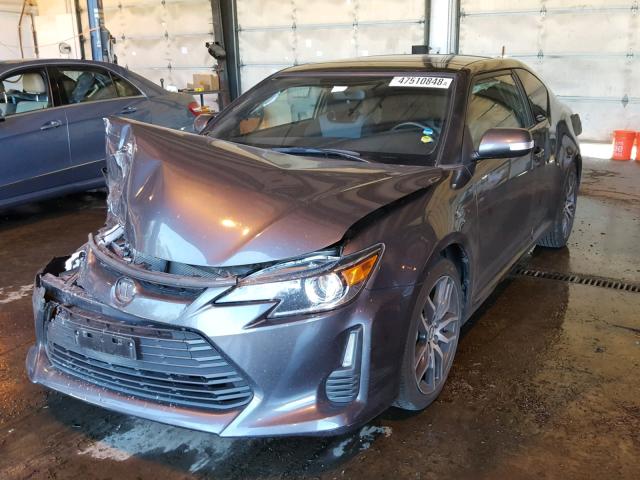 JTKJF5C79GJ022519 - 2016 TOYOTA SCION TC 灰色 照片 2