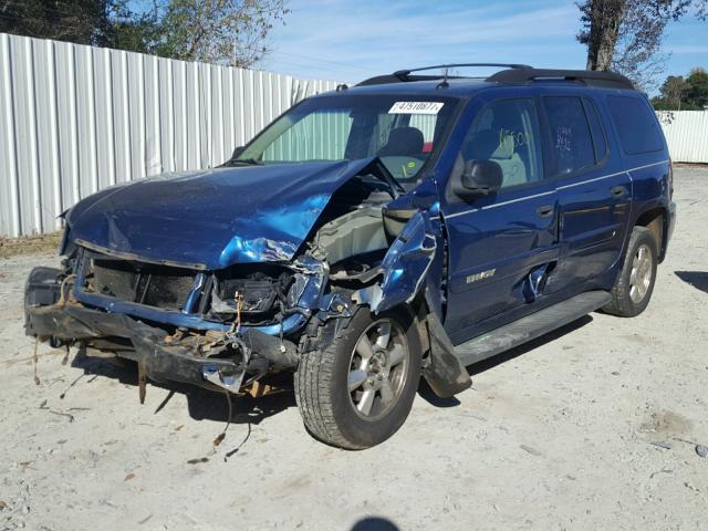 1GKET16S756121094 - 2005 GMC ENVOY XL BLUE photo 2