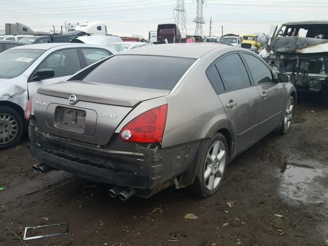 1N4BA41E85C807627 - 2005 NISSAN MAXIMA SE GRAY photo 4