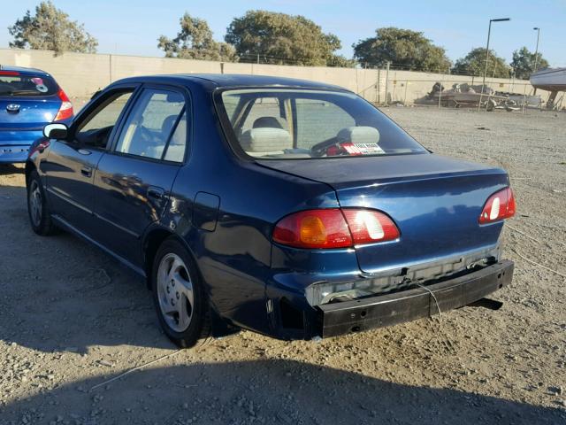 1NXBR18E7WZ083637 - 1998 TOYOTA COROLLA VE BLUE photo 3