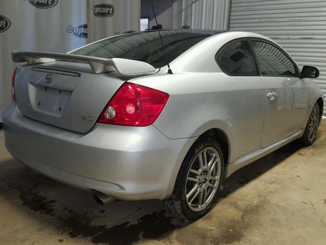 JTKDE167470154193 - 2007 SCION TC SILVER photo 4