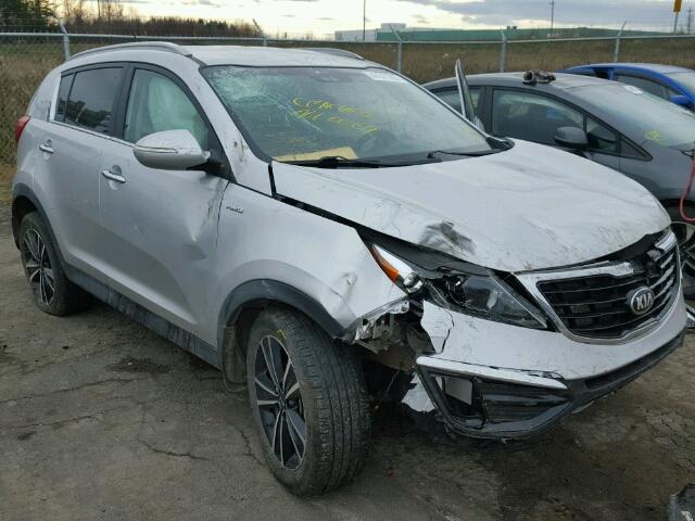 KNDPCCA63G7843816 - 2016 KIA SPORTAGE E SILVER photo 1