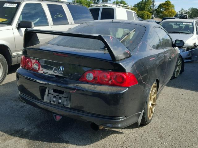 JH4DC54805S018806 - 2005 ACURA RSX BLACK photo 4