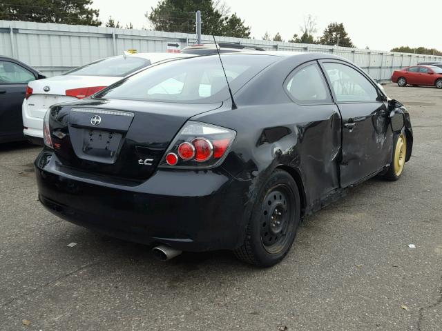 JTKDE167390300795 - 2009 TOYOTA SCION TC BLACK photo 4