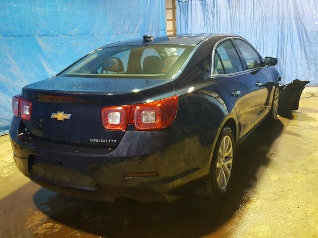 1G11E5SA5GU132398 - 2016 CHEVROLET MALIBU LIM BLUE photo 4