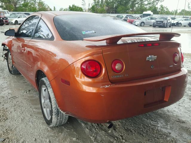 1G1AL15F267637494 - 2006 CHEVROLET COBALT LT ORANGE photo 3