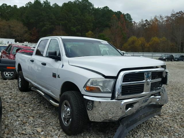 3C6UD5HL2CG139314 - 2012 DODGE RAM 2500 S WHITE photo 1