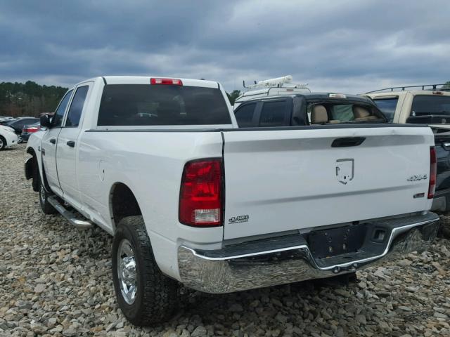 3C6UD5HL2CG139314 - 2012 DODGE RAM 2500 S WHITE photo 3