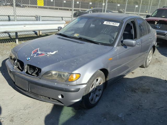 WBAEV334X4KR32740 - 2004 BMW 325 I SILVER photo 2