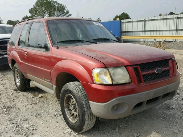 1FMYU60E41UB85925 - 2001 FORD EXPLORER S RED photo 1