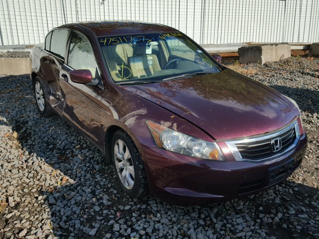 1HGCP26888A036396 - 2008 HONDA ACCORD EXL RED photo 1