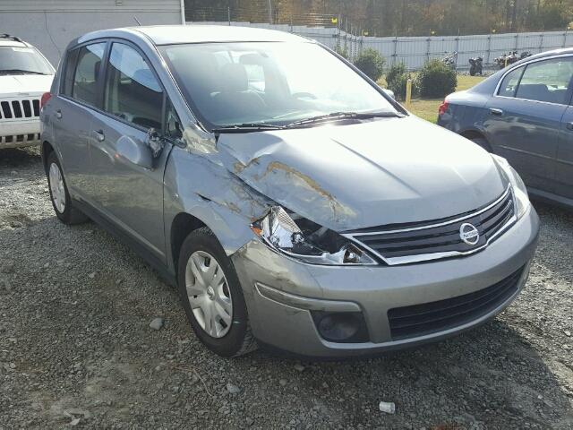 3N1BC1CP1CK212288 - 2012 NISSAN VERSA S SILVER photo 1