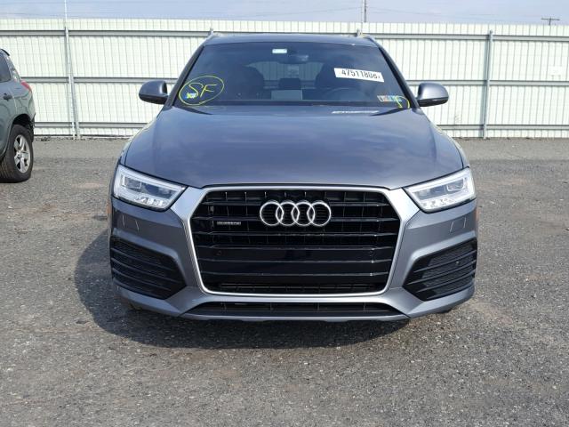 WA1GFCFS6GR022284 - 2016 AUDI Q3 PRESTIG GRAY photo 9