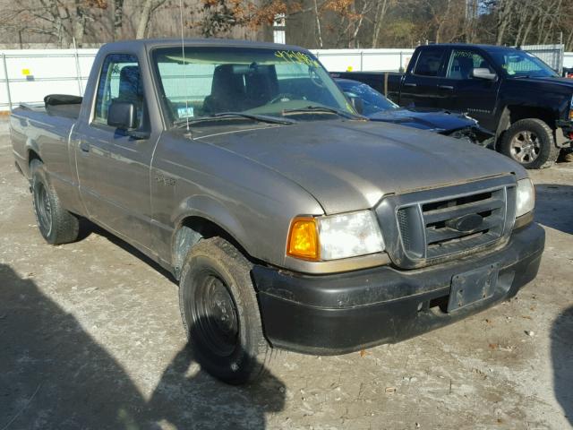 1FTYR10U74PA92416 - 2004 FORD RANGER GRAY photo 1