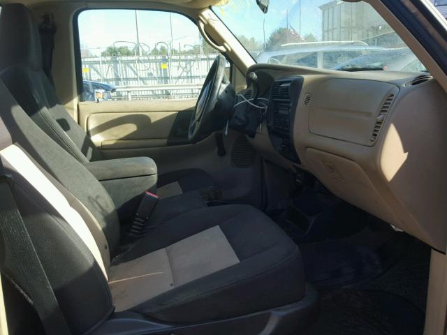 1FTYR10U74PA92416 - 2004 FORD RANGER GRAY photo 5