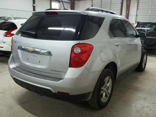 1GNALBEK3FZ141383 - 2015 CHEVROLET EQUINOX LT SILVER photo 4