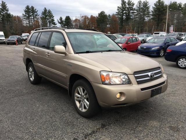 JTEEW21A260022819 - 2006 TOYOTA HIGHLANDER BEIGE photo 2