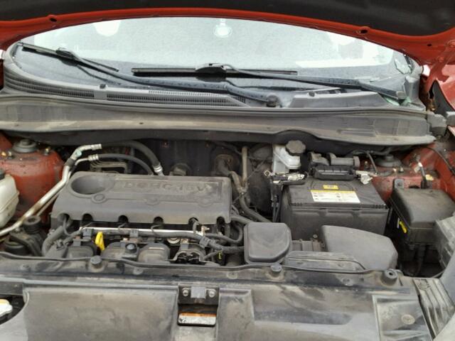 KM8JUCAC8BU145569 - 2011 HYUNDAI TUCSON GLS RED photo 7