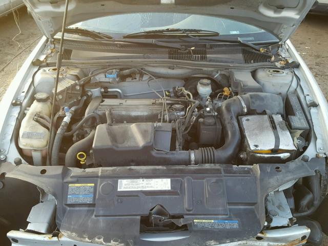 1G1JF52F447240997 - 2004 CHEVROLET CAVALIER L SILVER photo 7