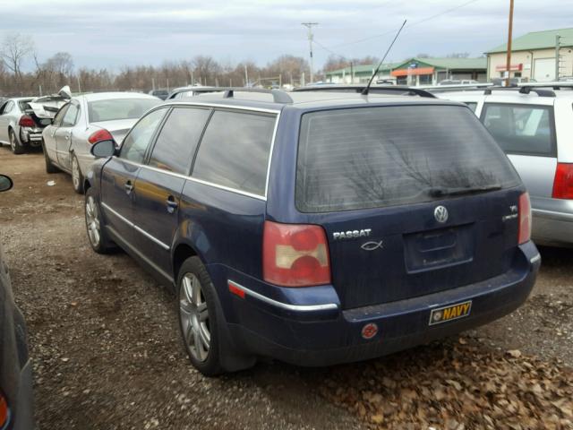 WVWYU63BX5E140784 - 2005 VOLKSWAGEN PASSAT GLX 蓝色 照片 3