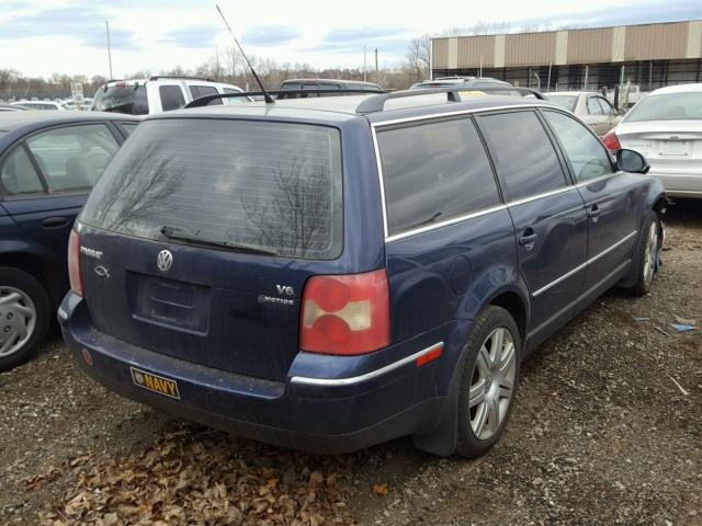 WVWYU63BX5E140784 - 2005 VOLKSWAGEN PASSAT GLX 蓝色 照片 4