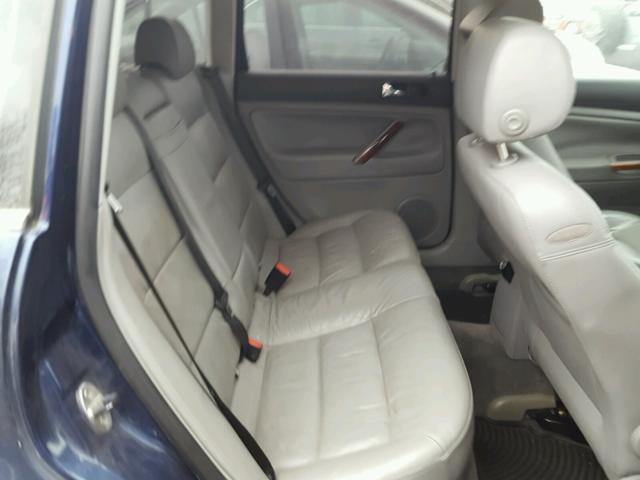 WVWYU63BX5E140784 - 2005 VOLKSWAGEN PASSAT GLX 蓝色 照片 6