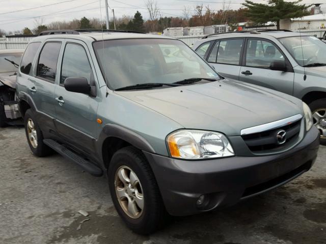 4F2YZ94194KM12184 - 2004 MAZDA TRIBUTE LX GREEN photo 1