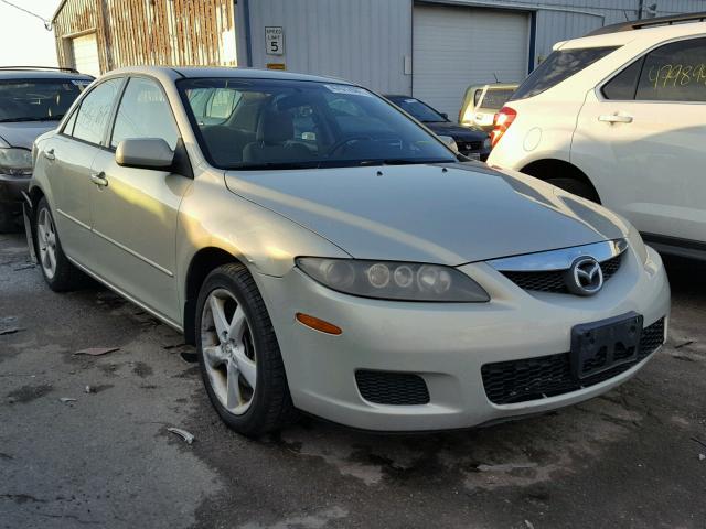 1YVHP80D665M58714 - 2006 MAZDA 6 S GOLD photo 1