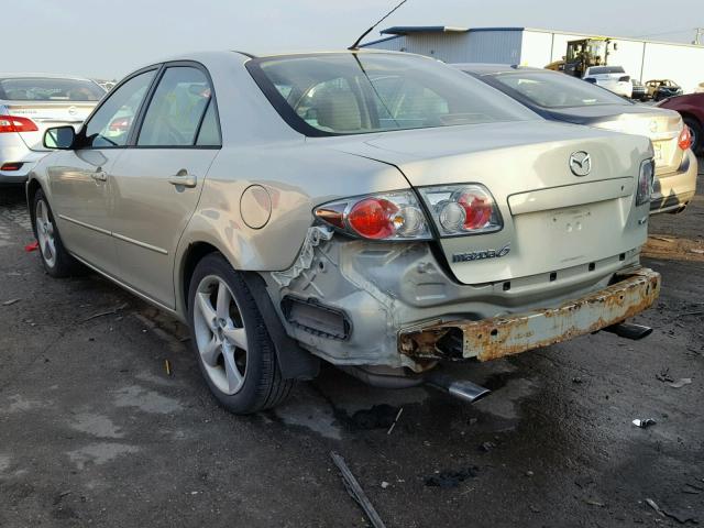 1YVHP80D665M58714 - 2006 MAZDA 6 S 金色 照片 3