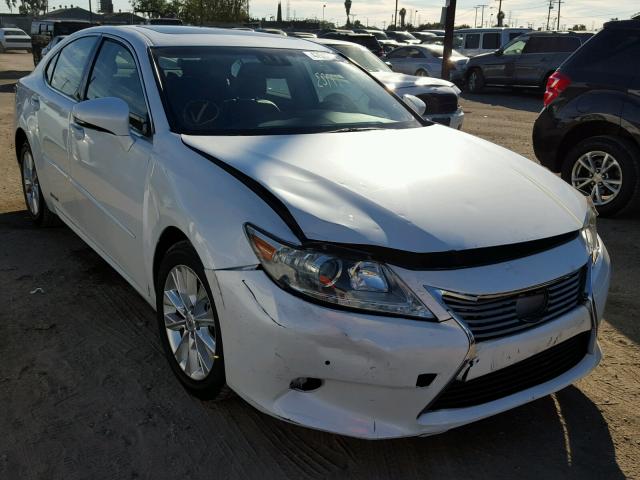 JTHBW1GG4D2031969 - 2013 LEXUS ES WHITE photo 1