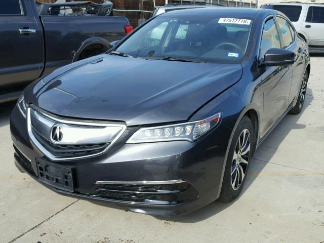 19UUB1F54GA012422 - 2016 ACURA TLX TECH CHARCOAL photo 2