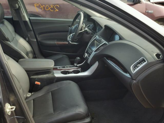 19UUB1F54GA012422 - 2016 ACURA TLX TECH CHARCOAL photo 5