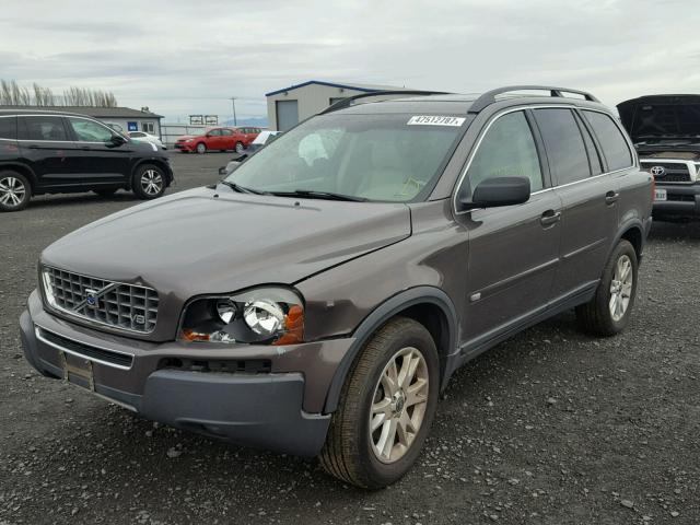 YV1CZ852651213560 - 2005 VOLVO XC90 V8 CHARCOAL photo 2