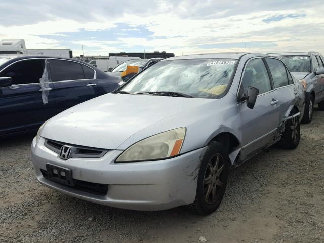 1HGCM66884A022041 - 2004 HONDA ACCORD EX SILVER photo 2