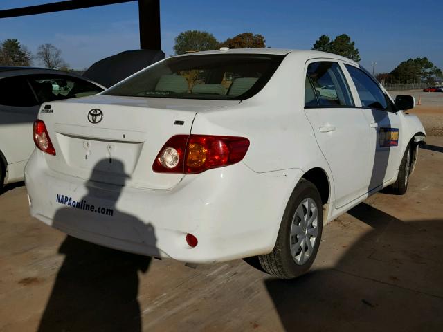 1NXBU4EE8AZ343475 - 2010 TOYOTA COROLLA BA WHITE photo 4