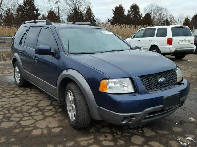 1FMDK05177GA28016 - 2007 FORD FREESTYLE BLUE photo 1