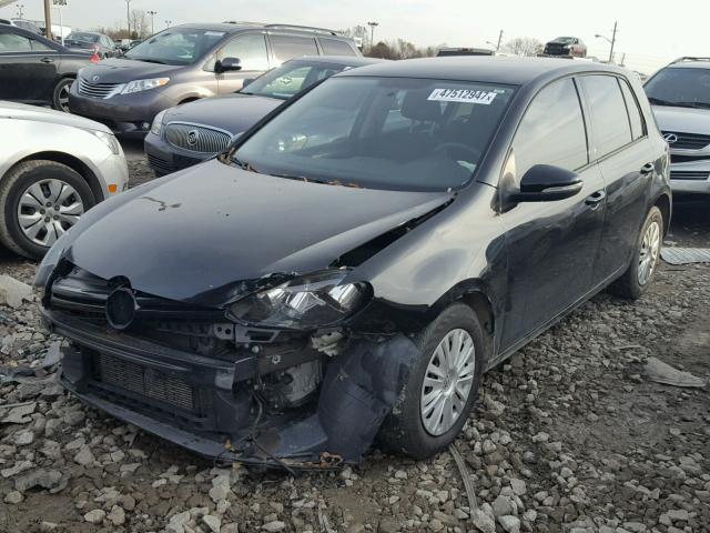 WVWDB7AJ7DW134051 - 2013 VOLKSWAGEN GOLF 黑色 照片 2