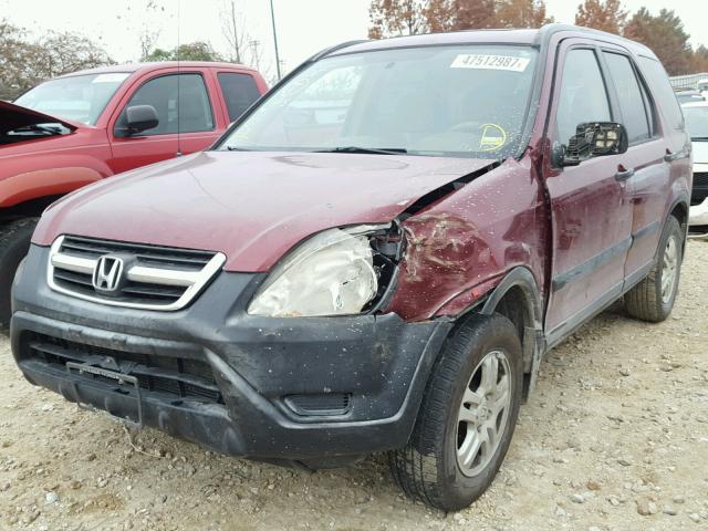 JHLRD78813C031858 - 2003 HONDA CR-V EX RED photo 2