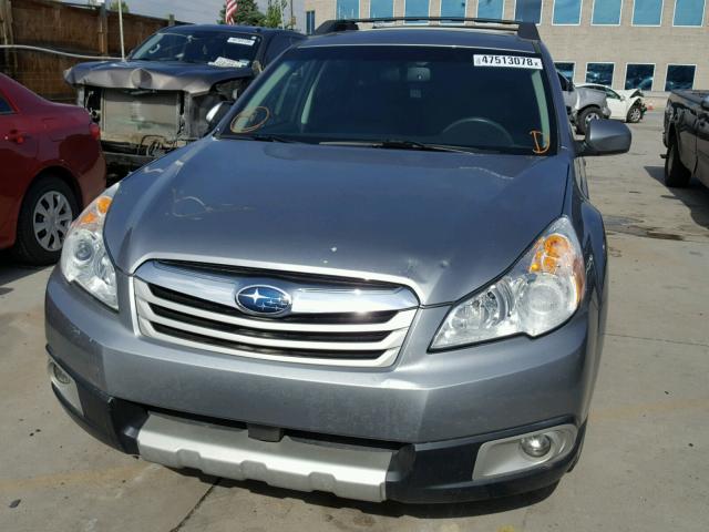 4S4BRDKC4B2366219 - 2011 SUBARU OUTBACK 3. SILVER photo 9