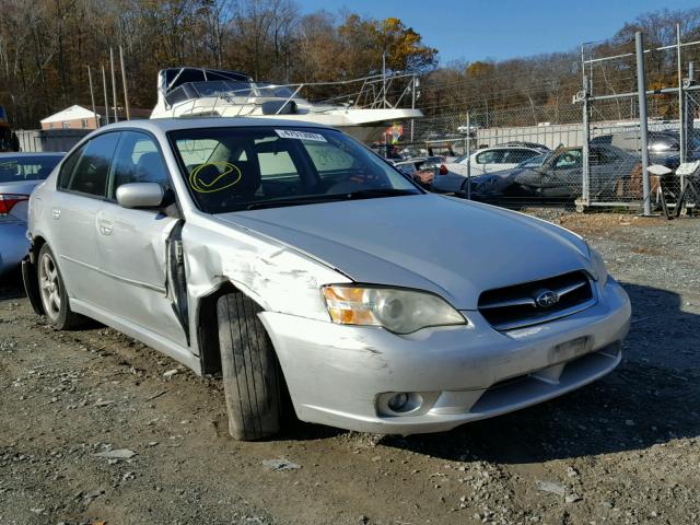 4S3BL626867210527 - 2006 SUBARU LEGACY 2.5 SILVER photo 1