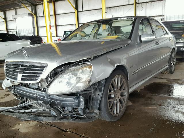 WDBNG79J96A476075 - 2006 MERCEDES-BENZ S 65 AMG SILVER photo 2