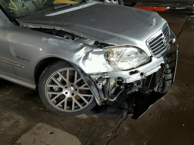 WDBNG79J96A476075 - 2006 MERCEDES-BENZ S 65 AMG SILVER photo 9