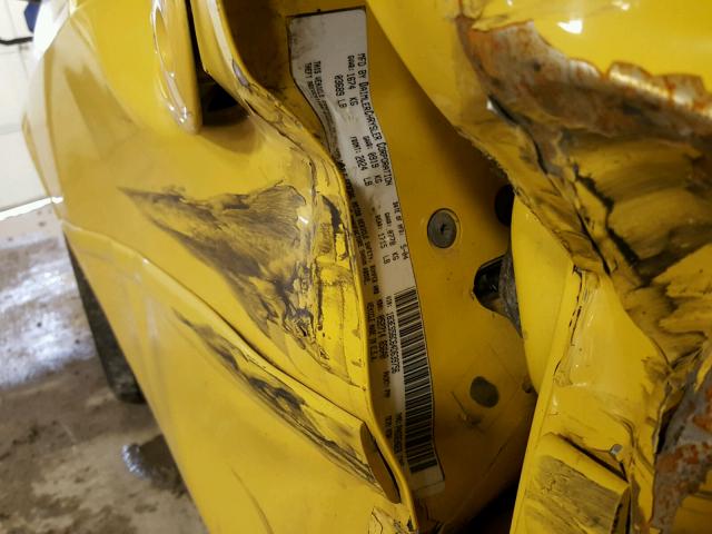 1B3ES56C64D639756 - 2004 DODGE NEON SXT YELLOW photo 10