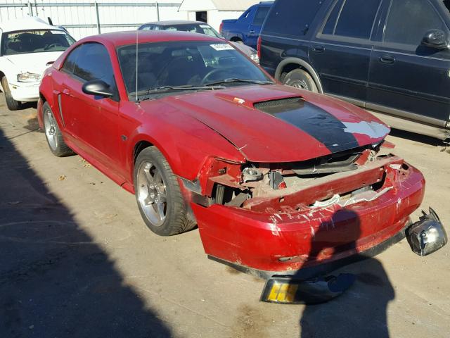 1FAFP42X52F133267 - 2002 FORD MUSTANG GT RED photo 1