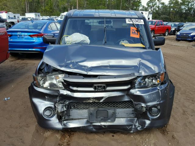 5J6YH189X9L002610 - 2009 HONDA ELEMENT SC GRAY photo 9