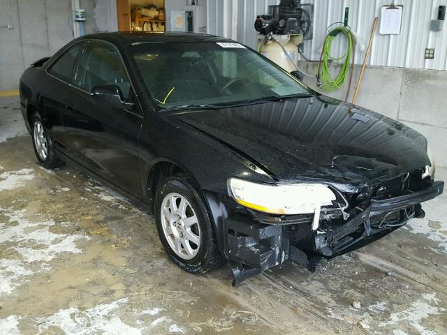 1HGCG32072A024334 - 2002 HONDA ACCORD SE BLACK photo 1