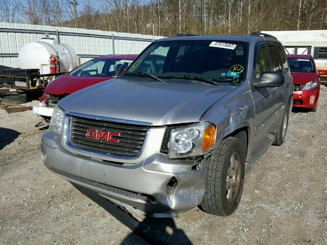 1GKDT13S942449526 - 2003 GMC ENVOY SILVER photo 2