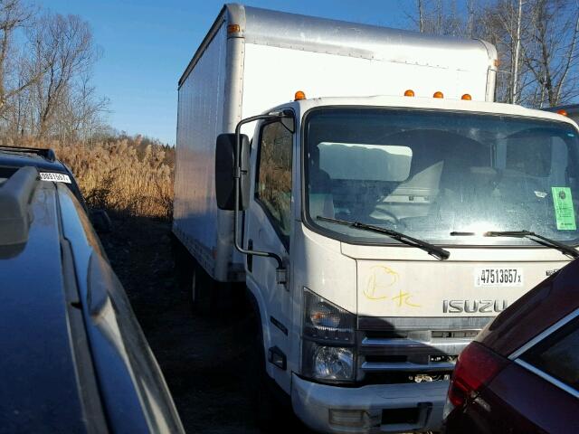 54DB4W1BXFS802998 - 2015 ISUZU NPR WHITE photo 1