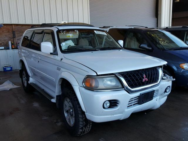 JA4LS41R0YP016157 - 2000 MITSUBISHI MONTERO SP WHITE photo 1