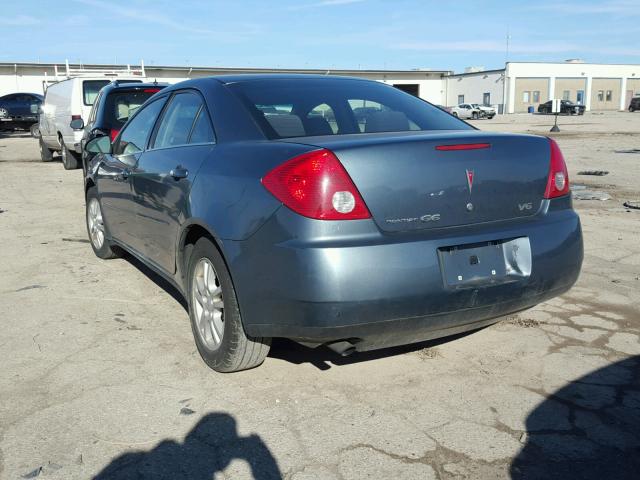 1G2ZG558764119975 - 2006 PONTIAC G6 SE1 BLUE photo 3